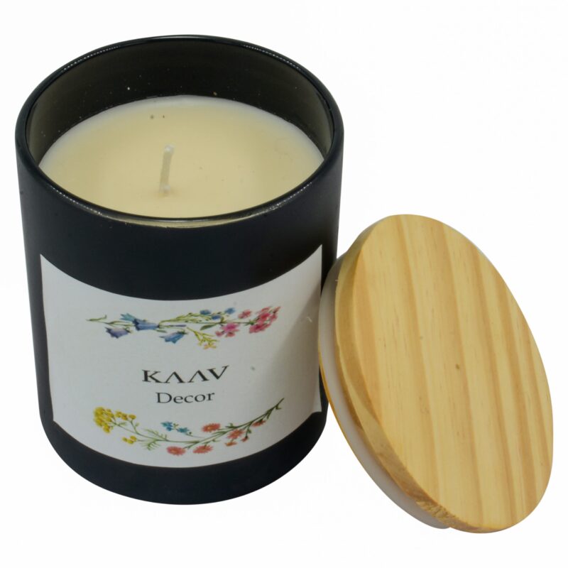 Glass Lid Jar Candle